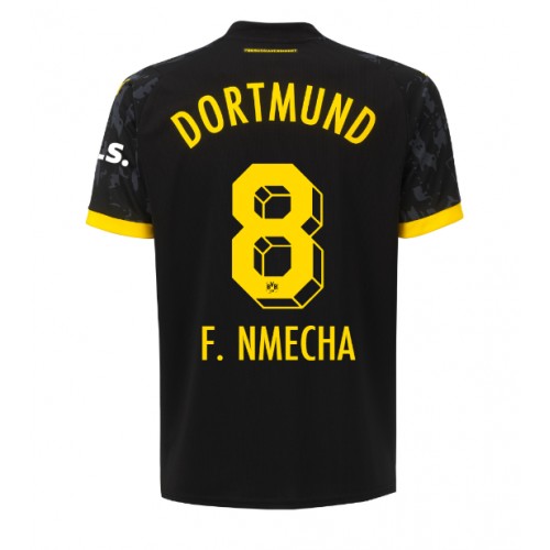 Maillot de foot Borussia Dortmund Felix Nmecha #8 Extérieur 2023-24 Manches Courte